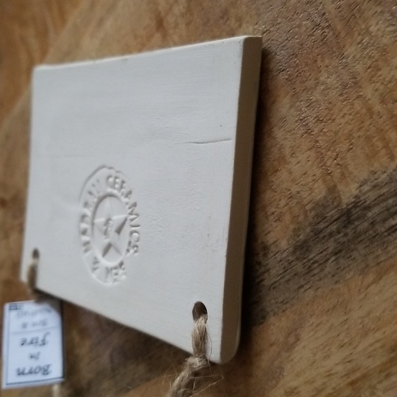 Ben & Nadrali Ceramic Plaque - Picture 8 of 10